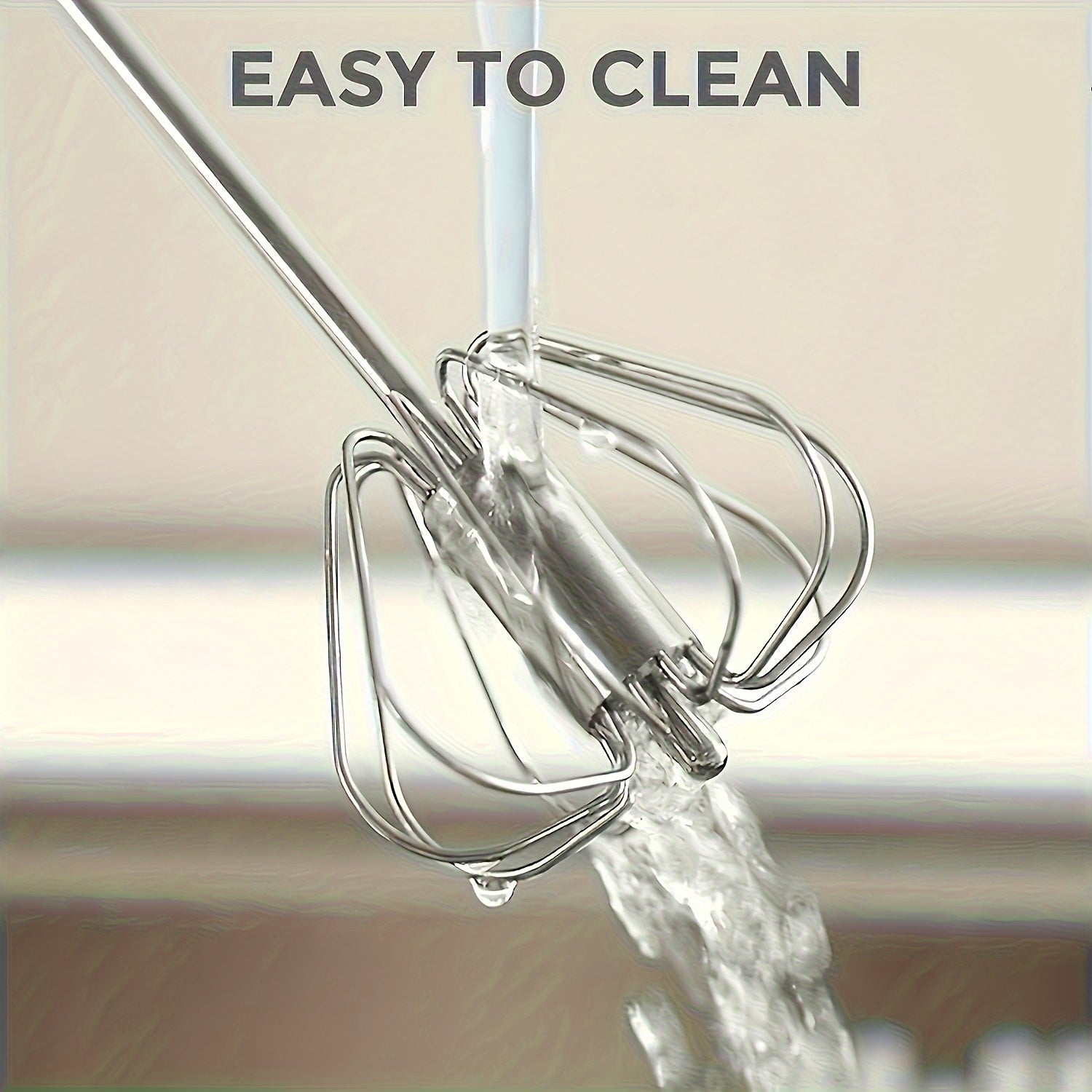 Stainless Steel Multi-Functional Egg Beater, Handheld Manual Mixer, Ideal for Whisking Eggs, Whipping Cream And Mixing Ingredients, a Practical Kitchen Gadget