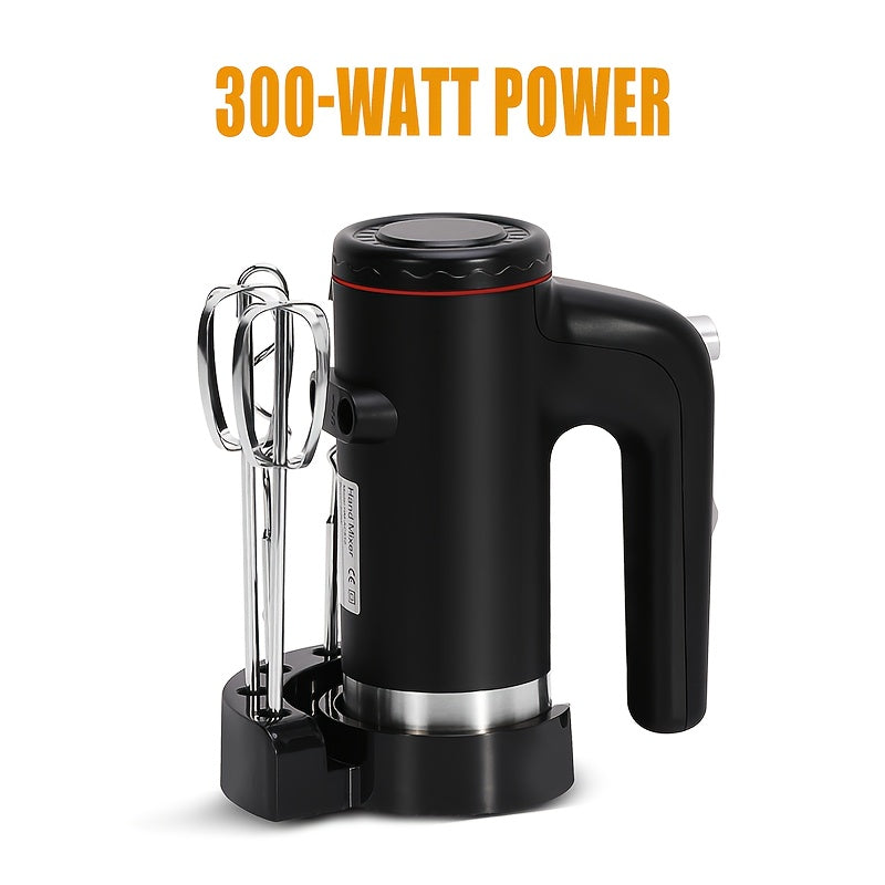 350W High-Powered Electric Egg Beater & Mixer with Multiple Accessories: Ideal for Egg Whisking, Cake Baking And More