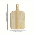 1 High-Grade Acacia Wood Cutting Board, High-Quality Oak Cutting Board, Creative Plate Board, Cheese Board. Durable. Suitable for Cutting Cheese, Meat, Vegetables And Fruits. Breakfast, Plate Setting, Pizza. Perfect for Home And Dorm Kitchens