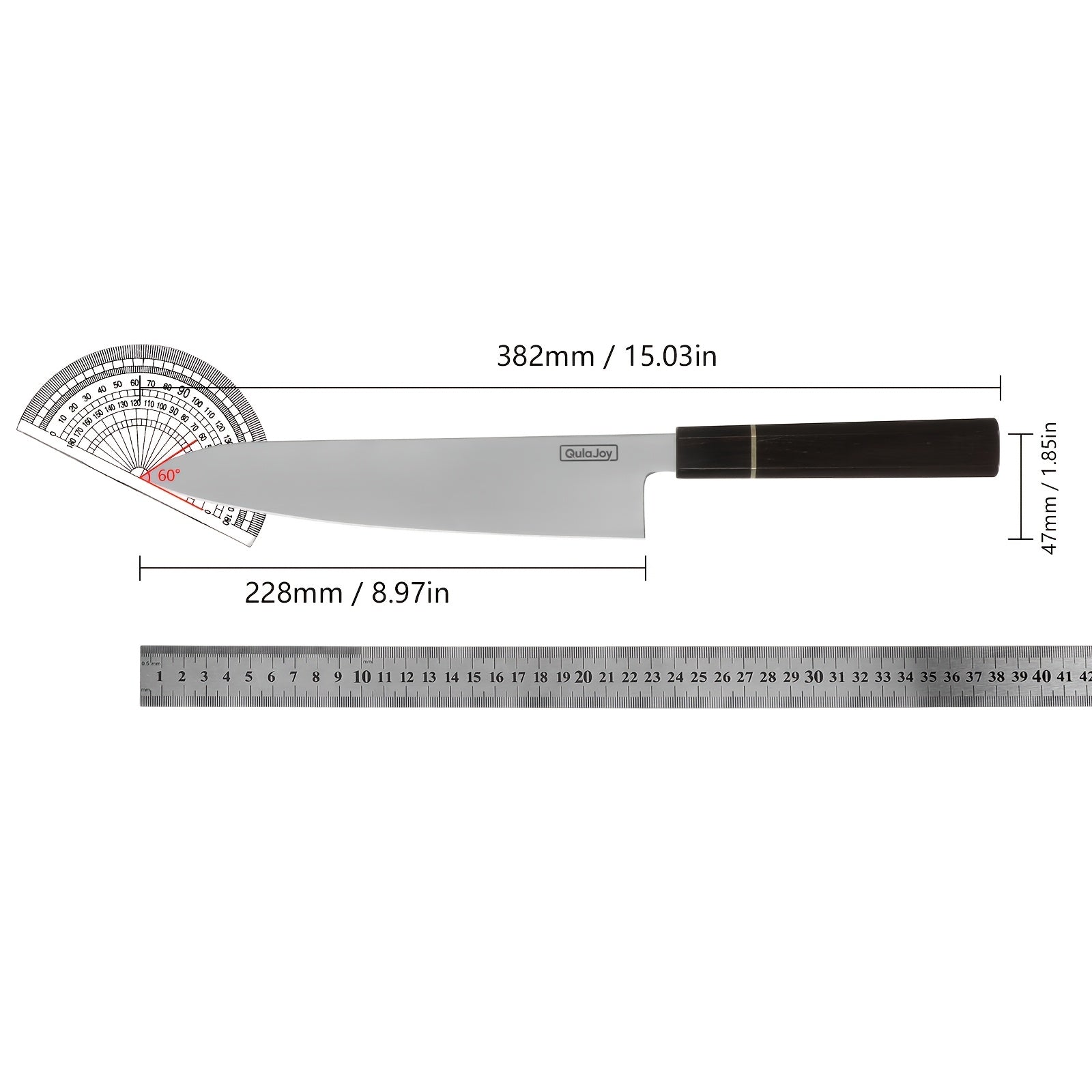 1pc Japanese 10Cr15Comov Damascus Steel Cutting Knife And Chef'S Knife, Resin Handle, Suitable for Outdoor Cooking in The Kitchen, with Knife Sheath And Gift Box, Gifts for Family And Friends