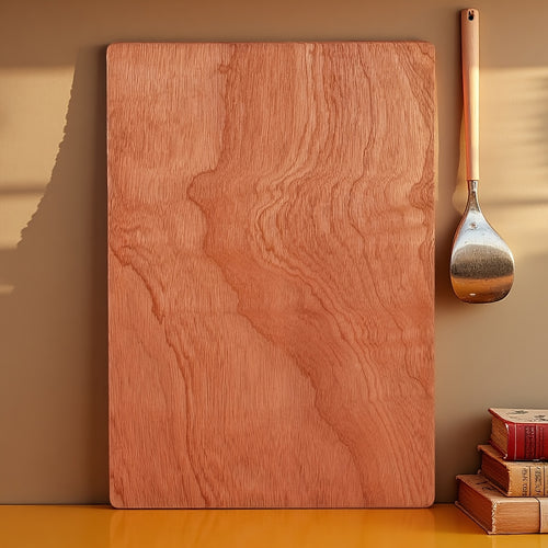 1pc 0.98inch Thick Solid Wood Cutting Board – Double-Sided, Suitable for Cheese, Meat, Bread, Fruits, And Vegetables – Cooked Food Board, Essential for Outdoor Restaurants, Homes, Camping, Portable Wooden Cutting Boards in Kitchens