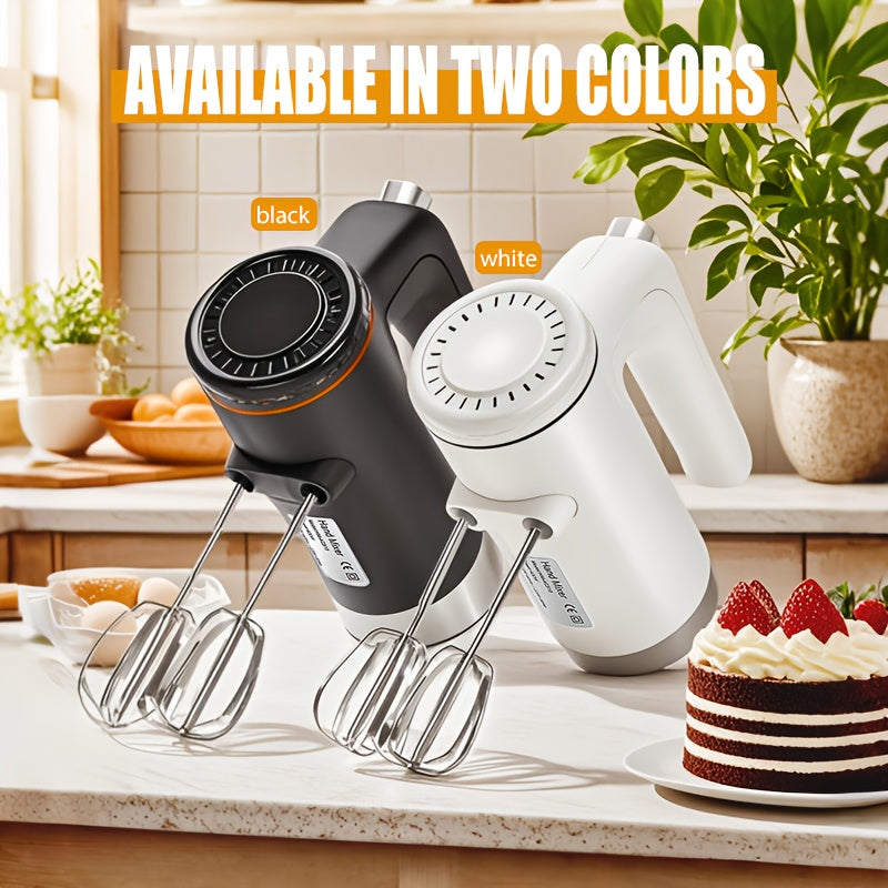 350W High-Powered Electric Egg Beater & Mixer with Multiple Accessories: Ideal for Egg Whisking, Cake Baking And More