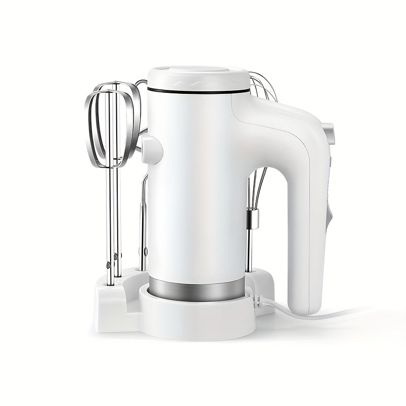350W High-Powered Electric Egg Beater & Mixer with Multiple Accessories: Ideal for Egg Whisking, Cake Baking And More