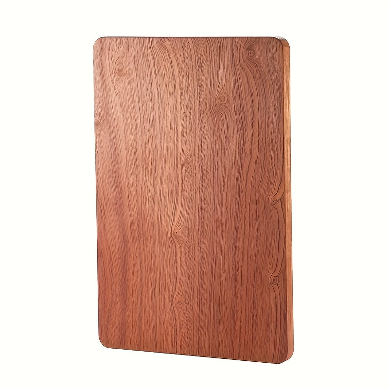 1pc 0.98inch Thick Solid Wood Cutting Board – Double-Sided, Suitable for Cheese, Meat, Bread, Fruits, And Vegetables – Cooked Food Board, Essential for Outdoor Restaurants, Homes, Camping, Portable Wooden Cutting Boards in Kitchens